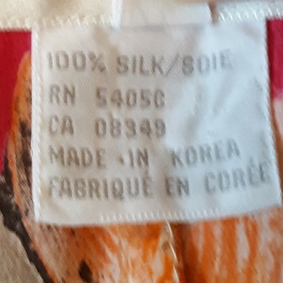 Jones NY vintage floral silk short set sz 4 8 *V - Picture 4 of 8